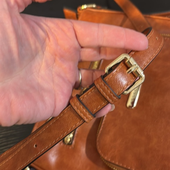 CLUCI brown shoulder crossbody bag - Picture 14 of 14